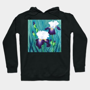 Starlight Irises Hoodie